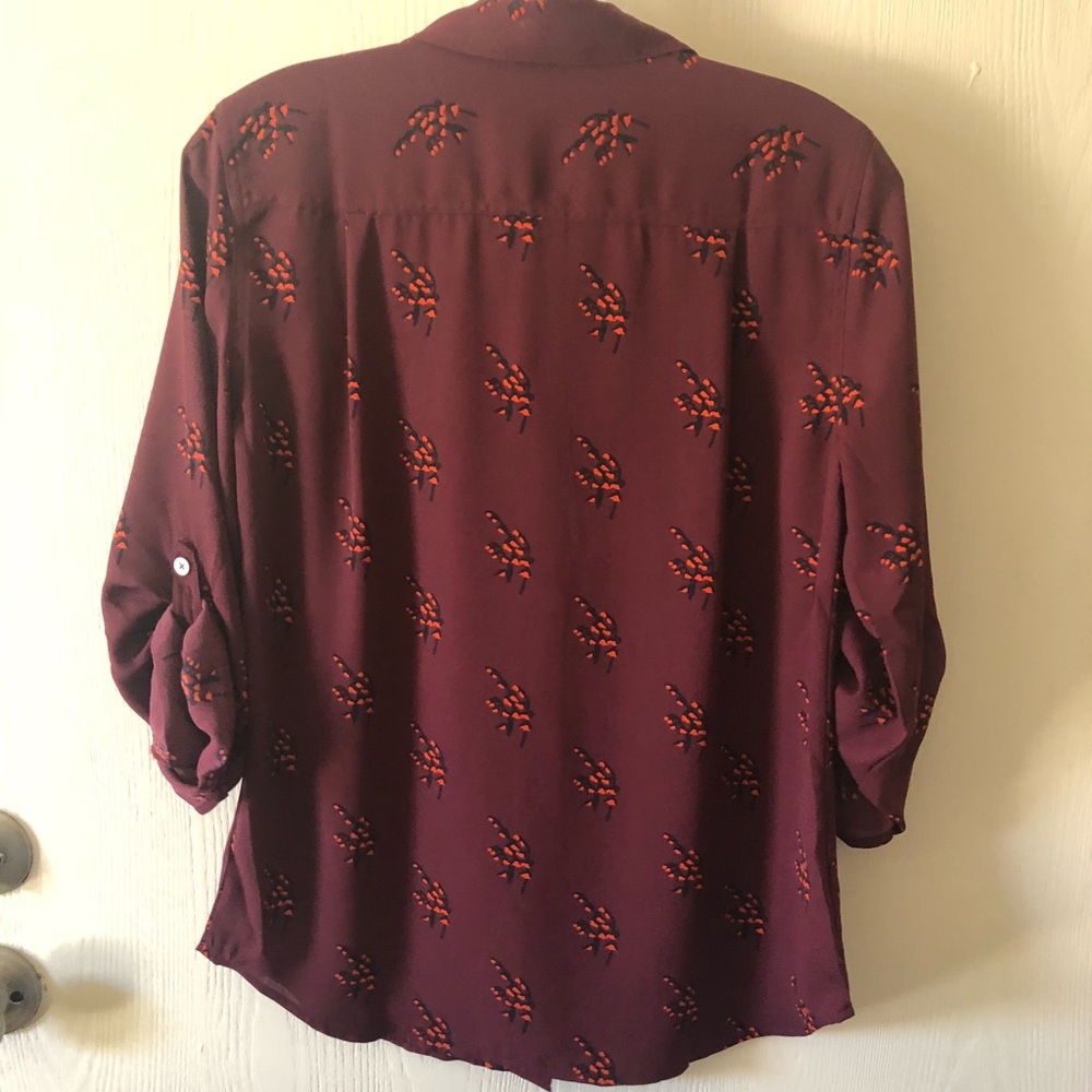 Floral Patterned Utility Blouse - Picture 2 of 8